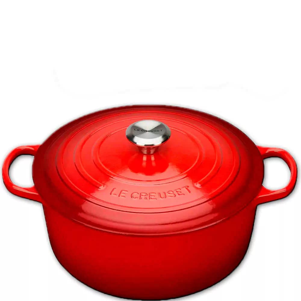 Panela de Ferro Le Creuset Signature Vermelha 22cm