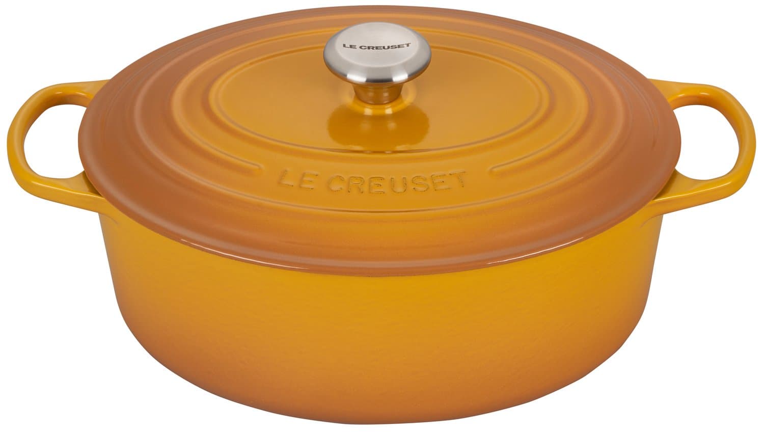 Panela Oval Ferro Fundido Signature Le Creuset Nectar 31 cm