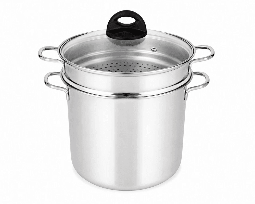Panela para Pasta Cuoci e Vedi Aço Inox 6 Litros - Barazzoni