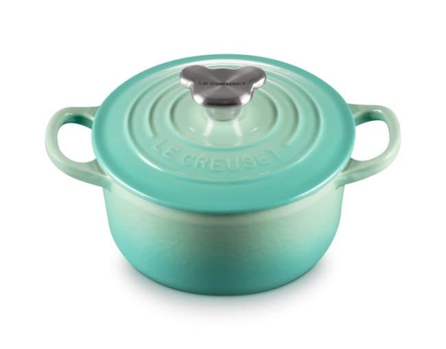 Panela Redonda com Pegador Urso Le Creuset Cool Mint 14 cm