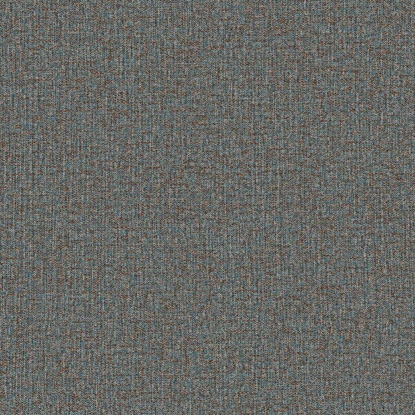 Papel de Parede Vinílico Unique Azul e Marrom Liso 10x0,53m Wiler-K
