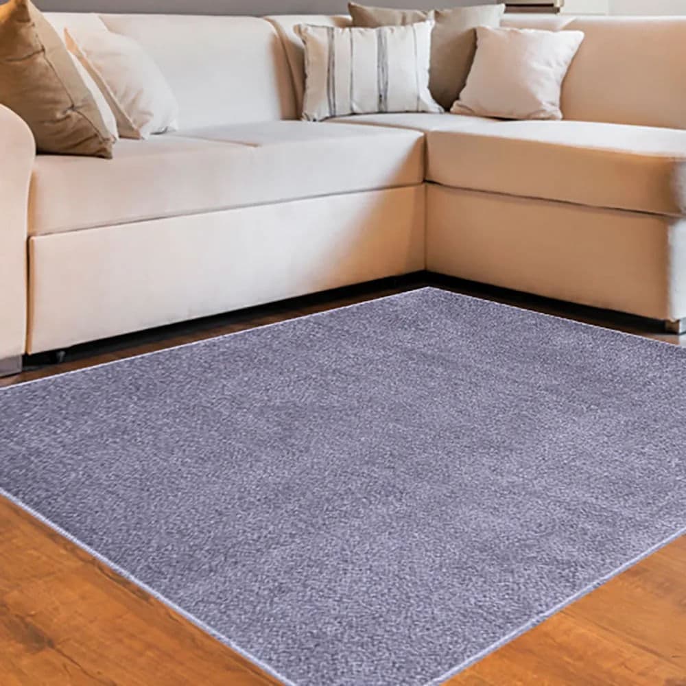 Passadeira Realce Liso 50 X 100cm Cinza - Têxtil J. Serrano