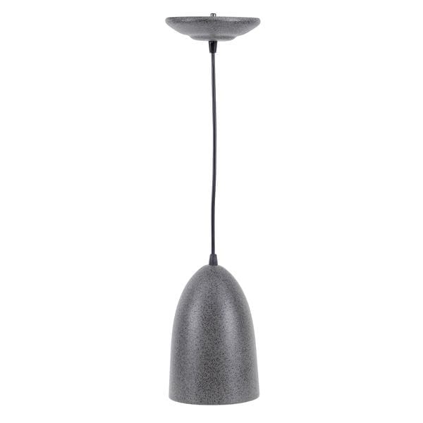 Pendente 1 Lâmpada Cerâmica Cinza Oslo