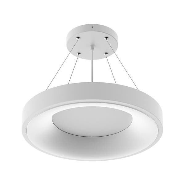 Pendente Redondo LED Luz 3 em 1 30W Branco