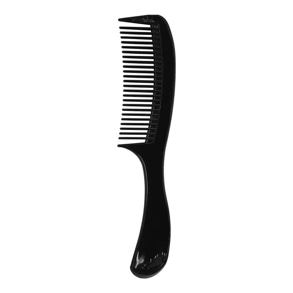 Pente de Cabelo Dente Médio Preto - Life B
