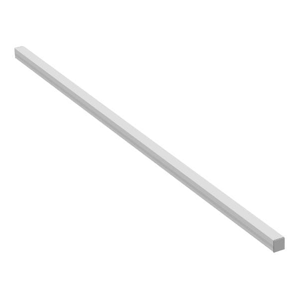 Perfil Pronto de Sobrepor com Fita de Led Embutida Luz Amarela 8W 50CM Inspire Bivolt