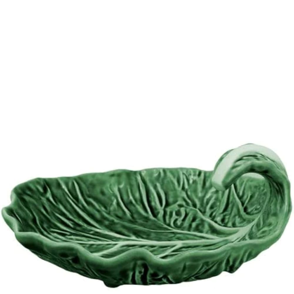 Petisqueira de Cerâmica Bordallo Pinheiro Couve 25cm