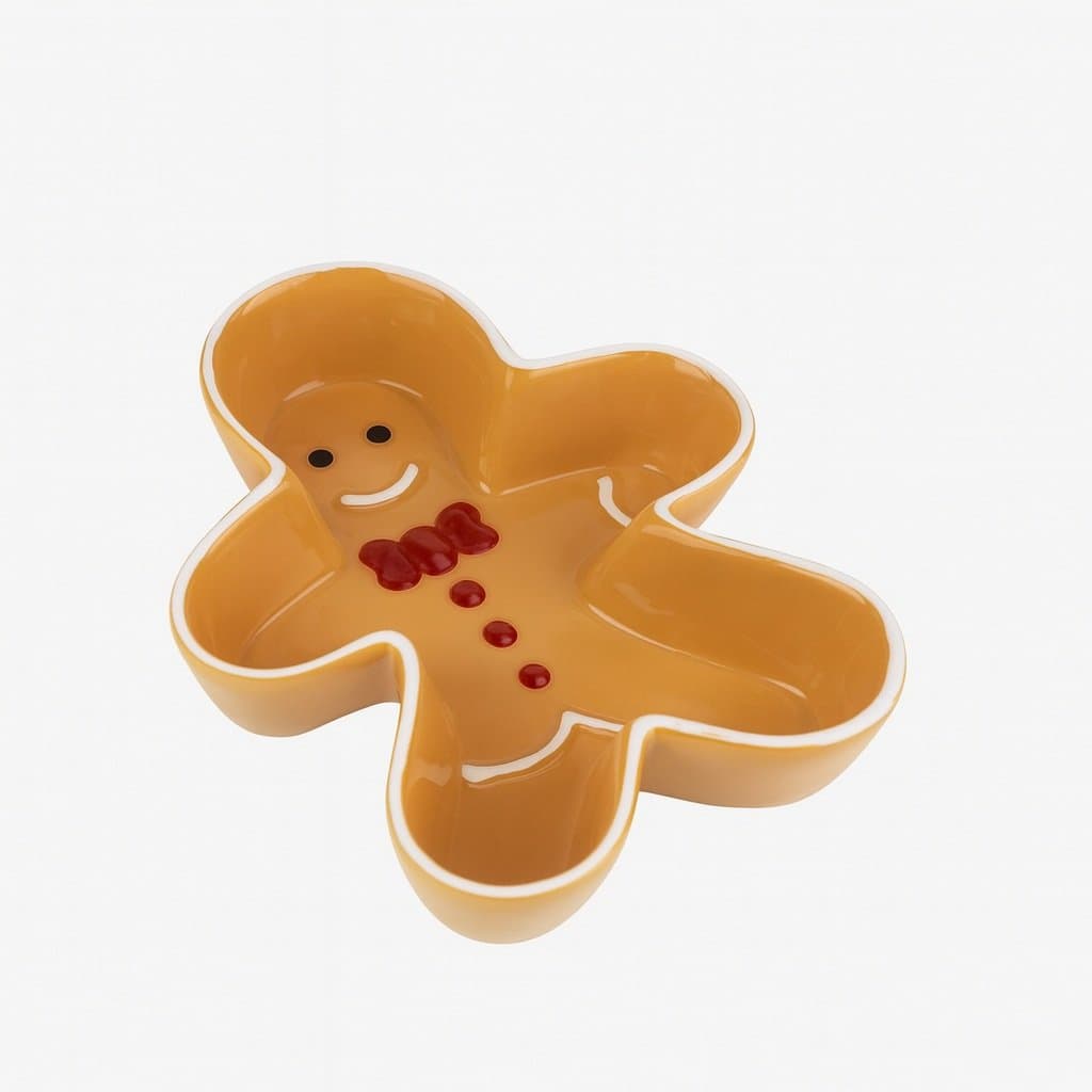 Petisqueira Gingerbread Luiz Salvador 24cm x 19cm x 5cm