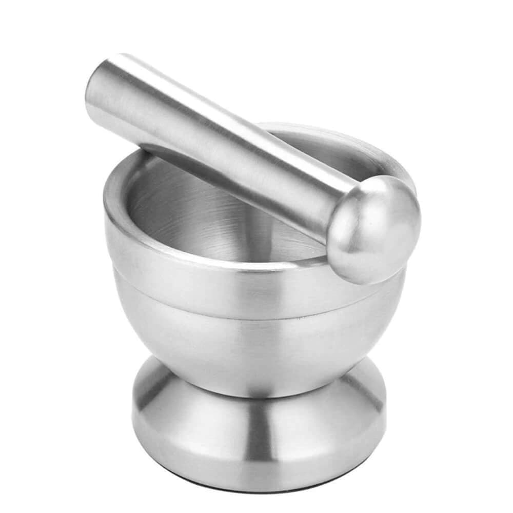 Pilão de Aço Inox 10x9cm