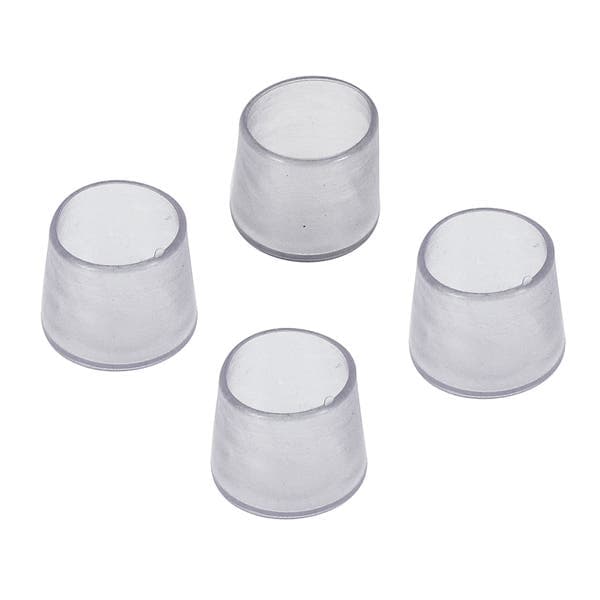 Ponteira para Móveis Redondo PVC 20mm Cristal Talentos