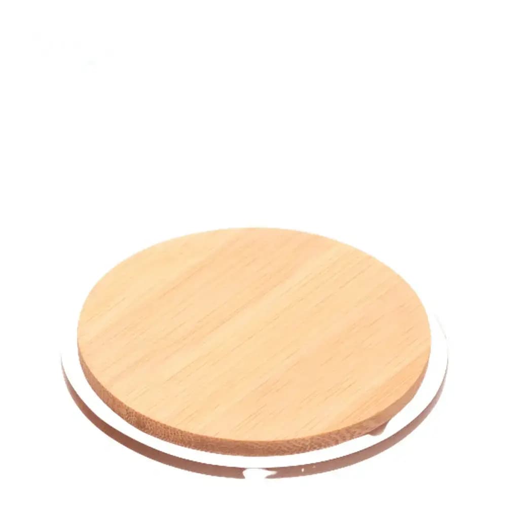 Porta Copos de Acrílico e Bambu Onom 10CM 4PÇS