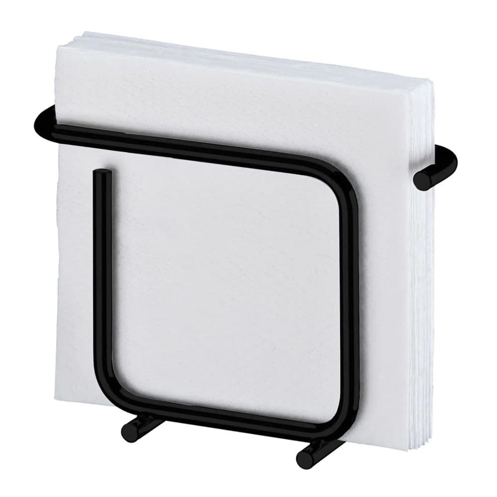 Porta Guardanapos 14x4,5cm Preto Fosco - Future