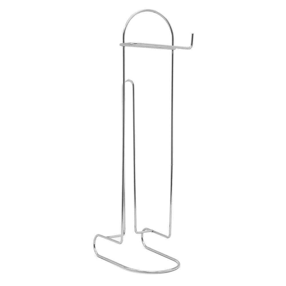 Porta Papel Higiênico de Chão Cromado 49,5cm - Arthi