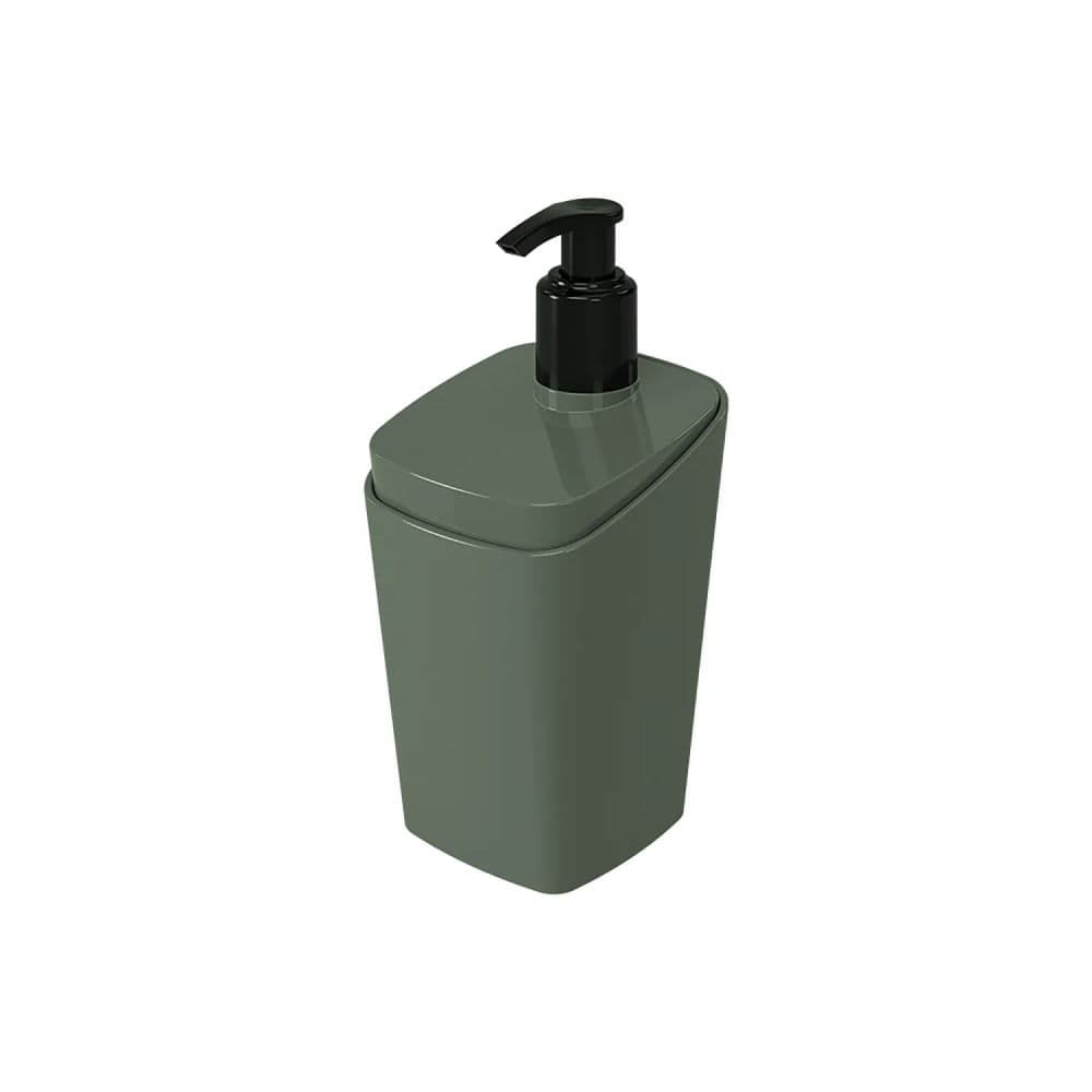 Porta Sabonete Líquido Flora 450mL Verde Amazon - Coza