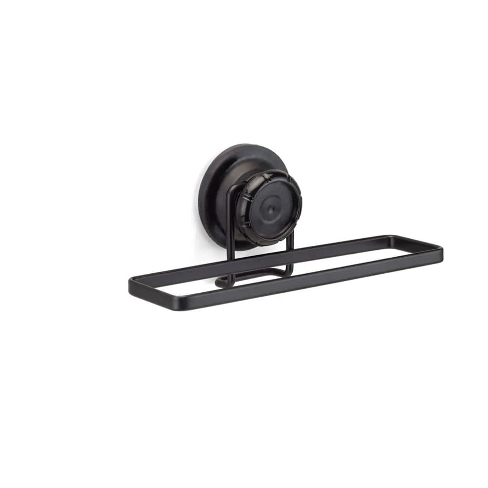 Porta Toalha de Rosto com Ventosa Black - Arthi