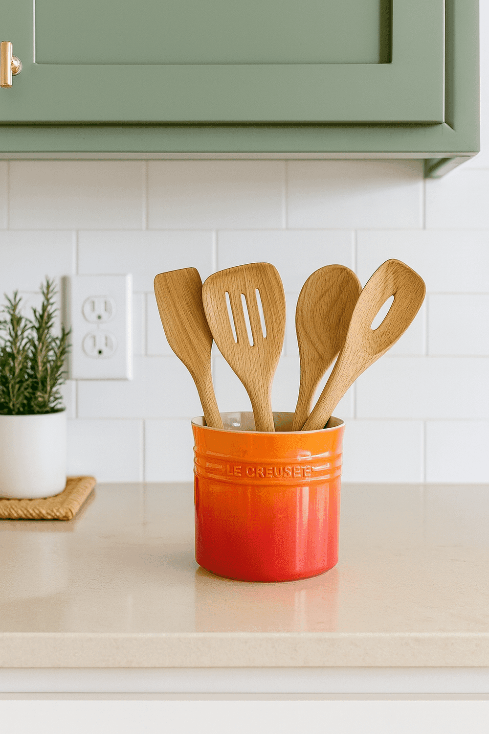 Porta Utensílios Clássico Le Creuset Laranja 2,3L