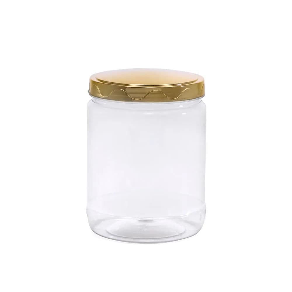 Pote Basic Metal 1l Dourado - Bl Ud