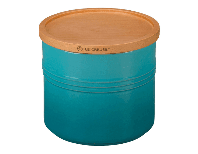 Pote Com Tampa Le Creuset Azul Caribe 1,