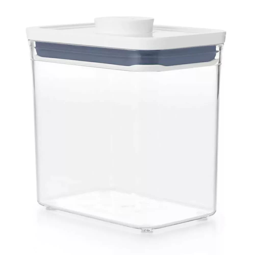 Pote Hermético de Acrílico Pop Oxo Retangular 1,6l