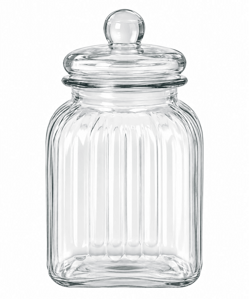 Pote Hermético Essencial 3,5l Vidro - Lyor