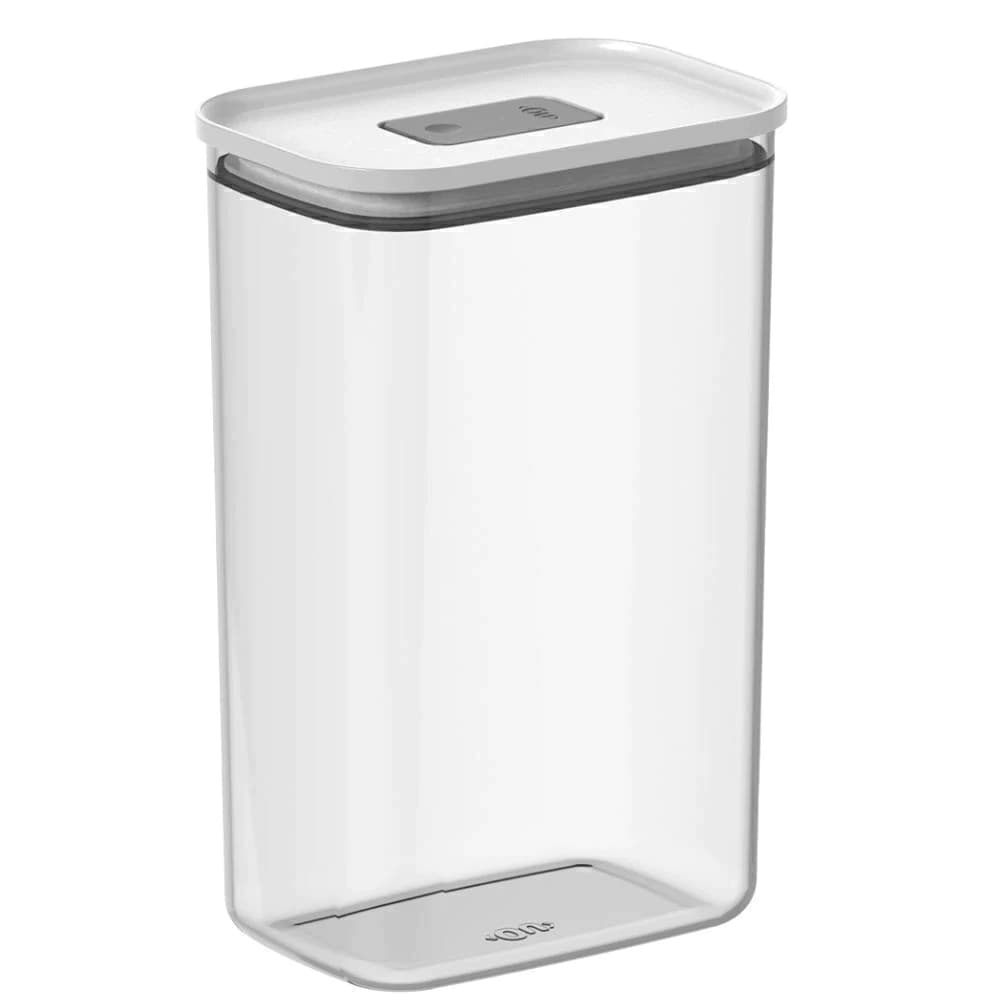 Pote Hermético ou Duo Lock Retangular 2,3l 4pçs