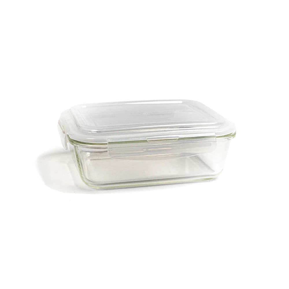 Pote Hermético Quadrado 1,2l Transparente - Oikos