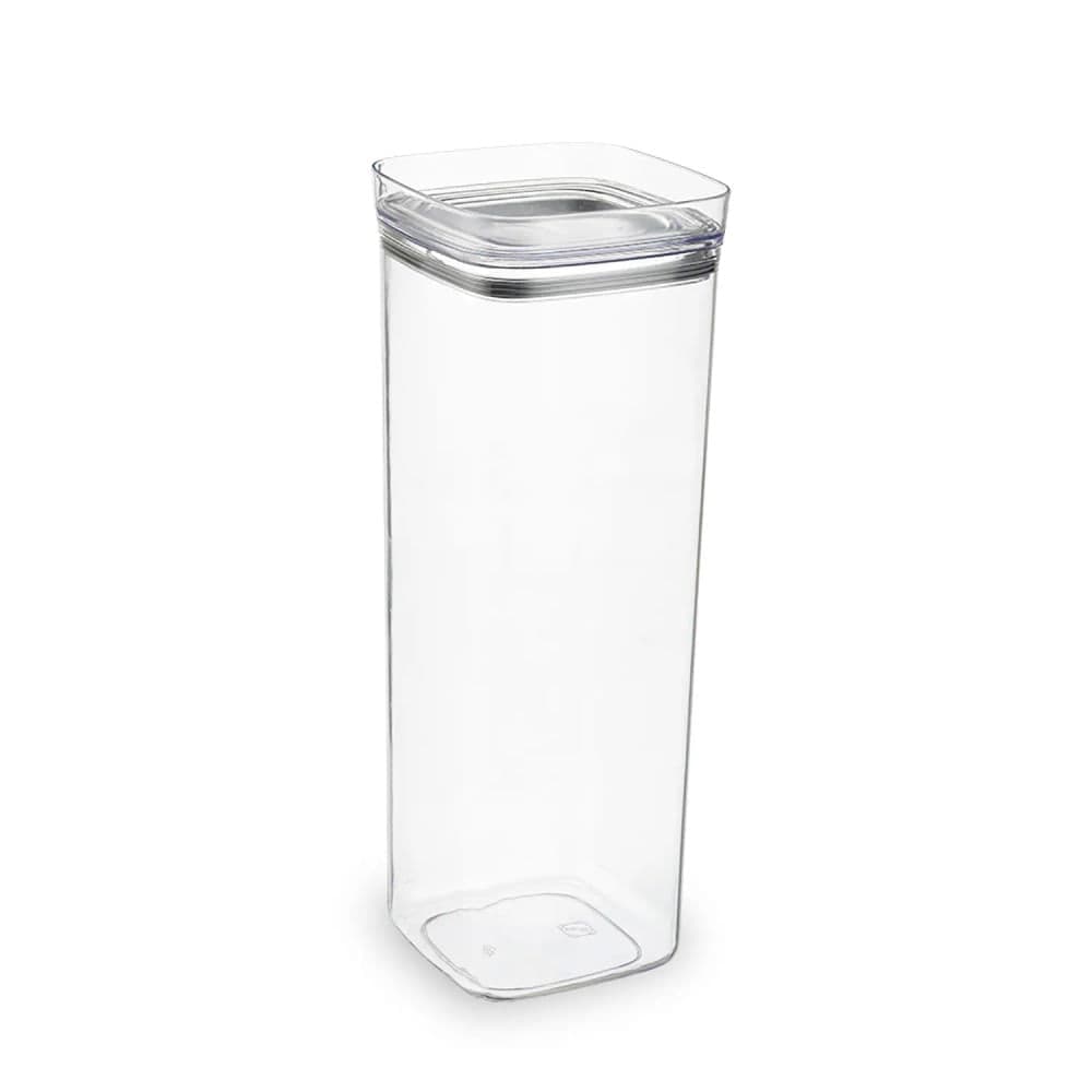 Pote Hermético Quadrado 2,19l Transparente - Arthi