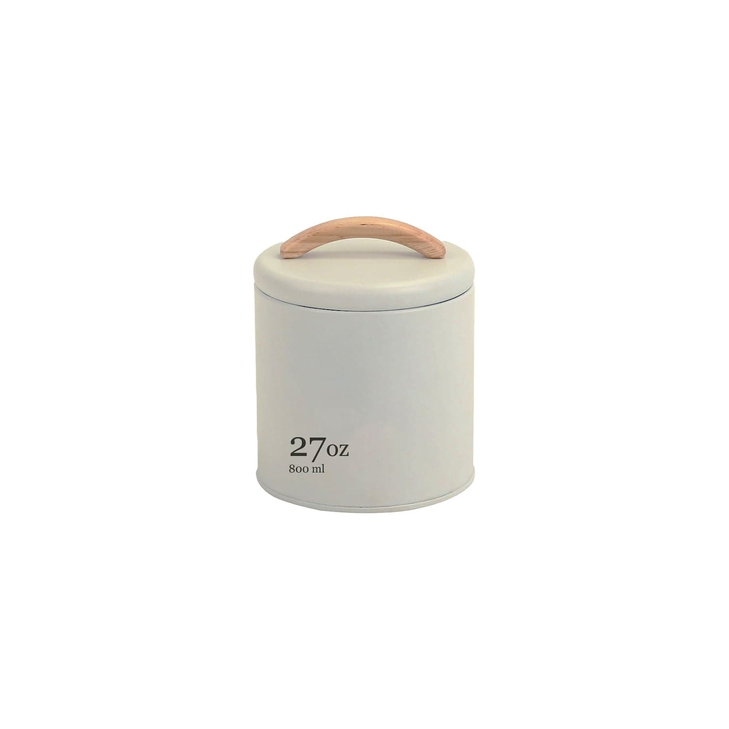 Pote mantimentos em Metal Ou 800ml Linha Sense
