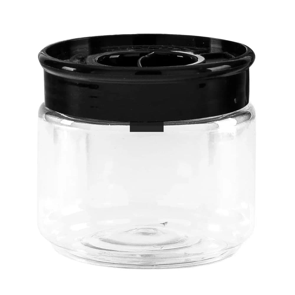 Pote Organiza Multidosador 160mL com Tampa Preta - Tiba