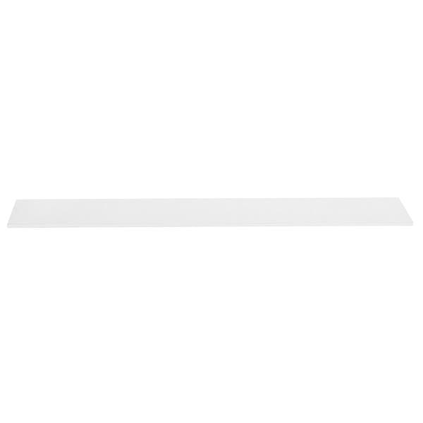 Prateleira de Madeira MDP Branca 150x30cm Decoração Spaceo