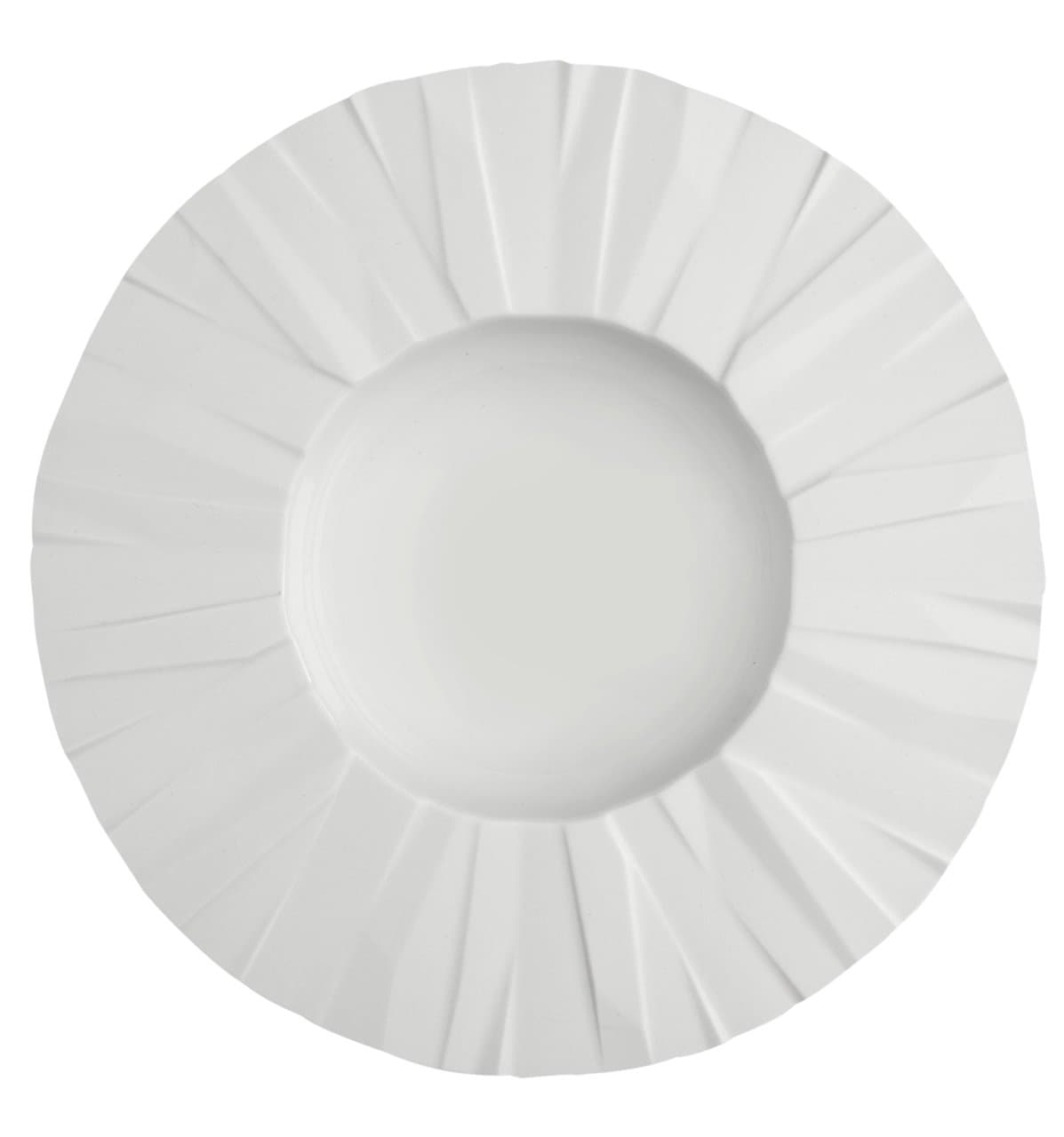 Prato Fundo XL Matrix Biscuit Vista Alegre Branco Fosco