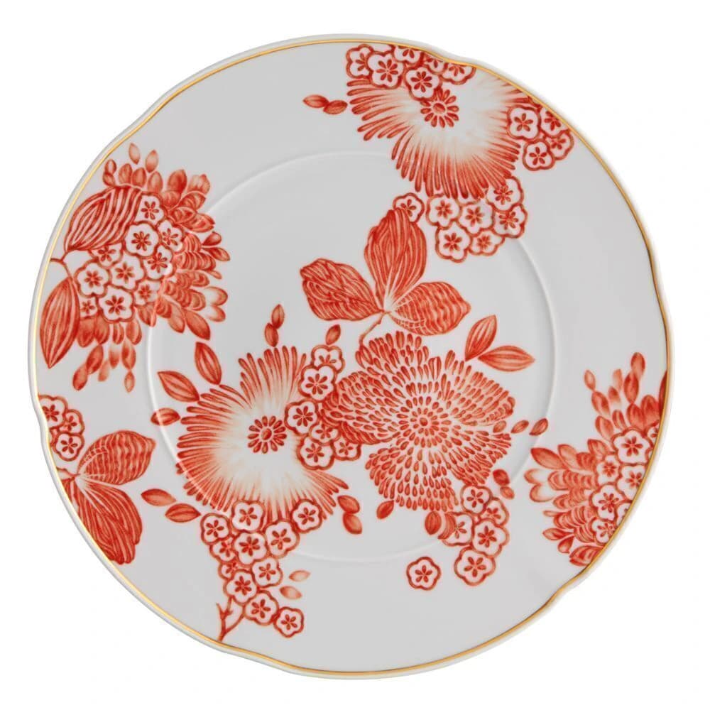 Prato Marcador de Porcelana Vista Alegre Coralina 32cm 6pçs