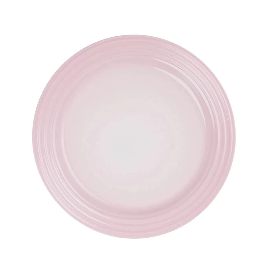 Prato Raso de Cerâmica Le Creuset Shell Pink 27cm