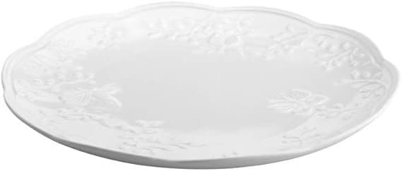 Prato Raso de Porcelana New Bone Butterfly Flower - Lyor