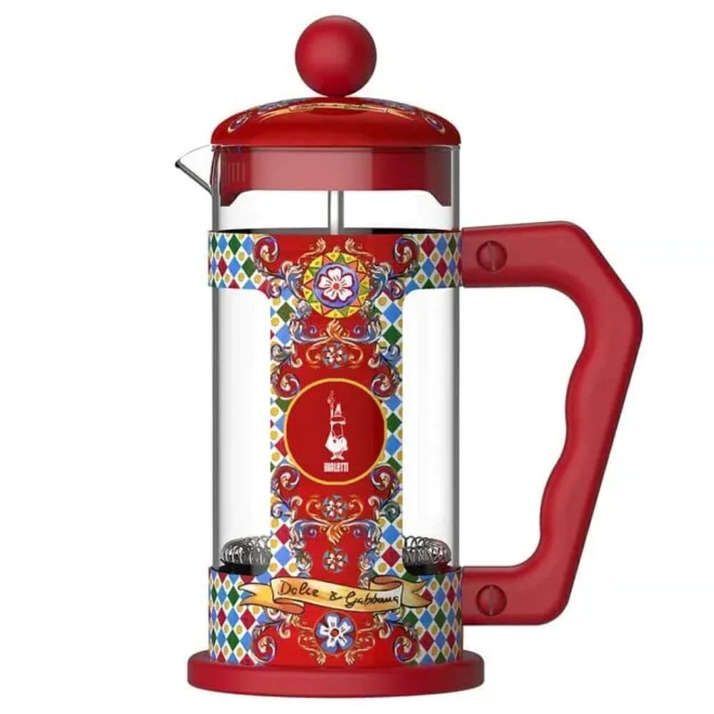Prensa Francesa Bialetti Dolce & Gabbana Vermelha 1l