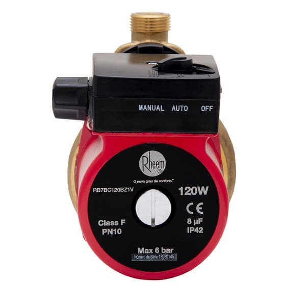 Pressurizador para Aquecedor de Água a Gás 127V (110V) 120W Rheem