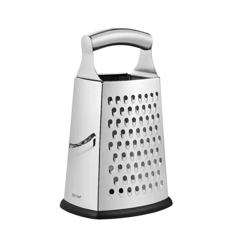 Ralador de Aço Inox 4 Faces Bakers Secret 25x15cm