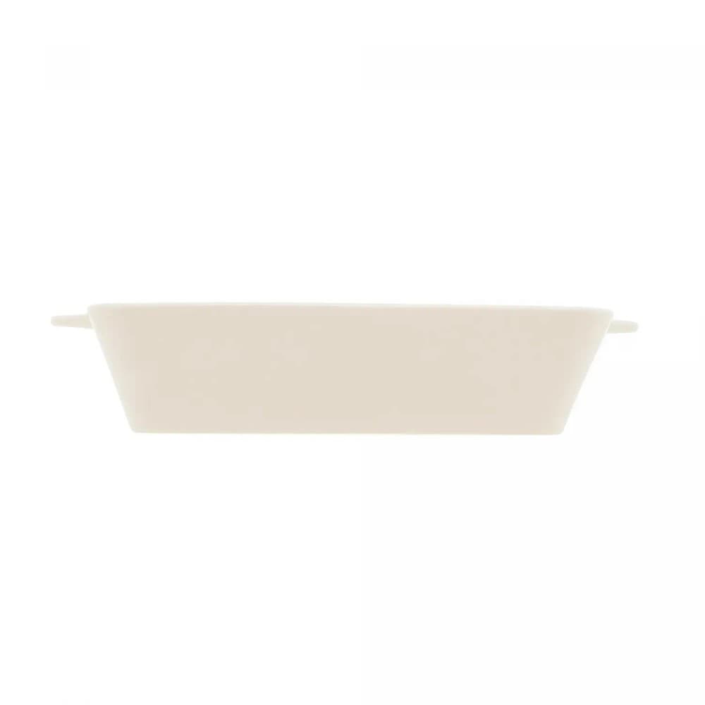 Refratário de Porcelana com Alça Branco 34cm - Lyor