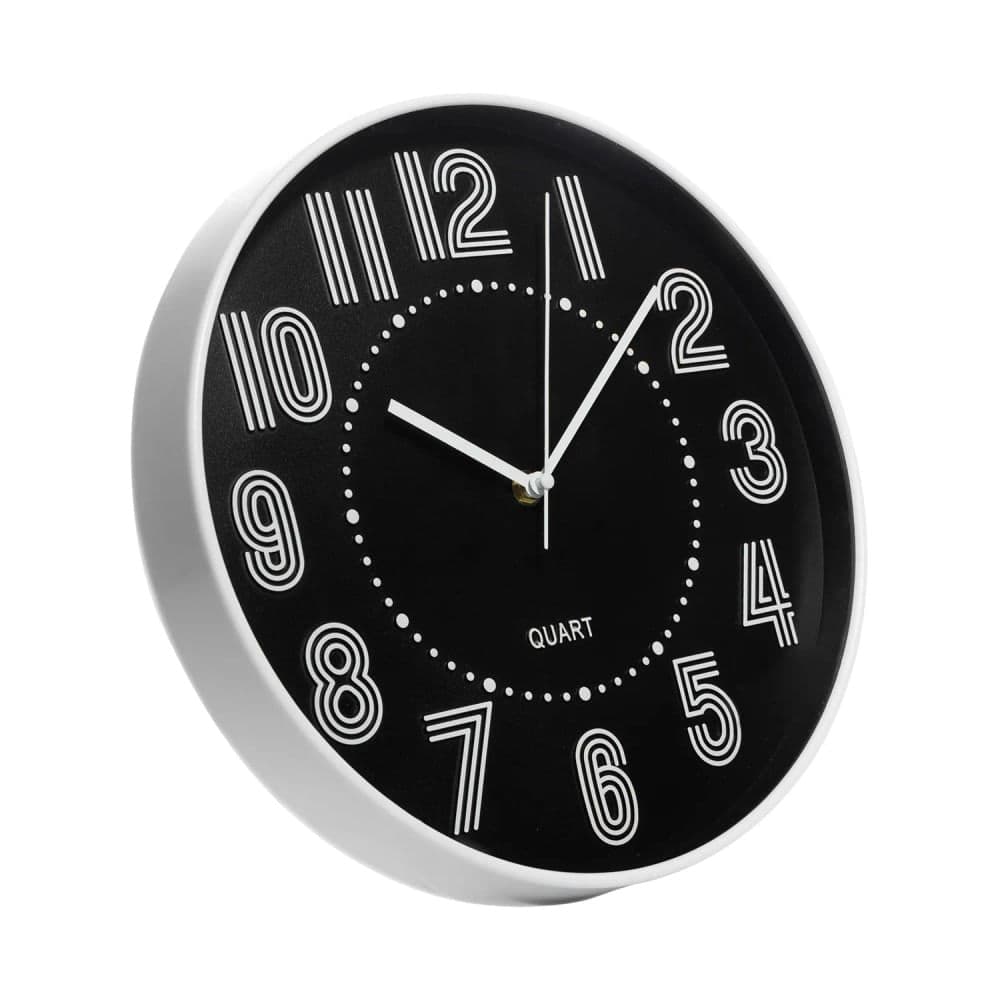 Relógio de Parede 30,5cm Preto - Lyor