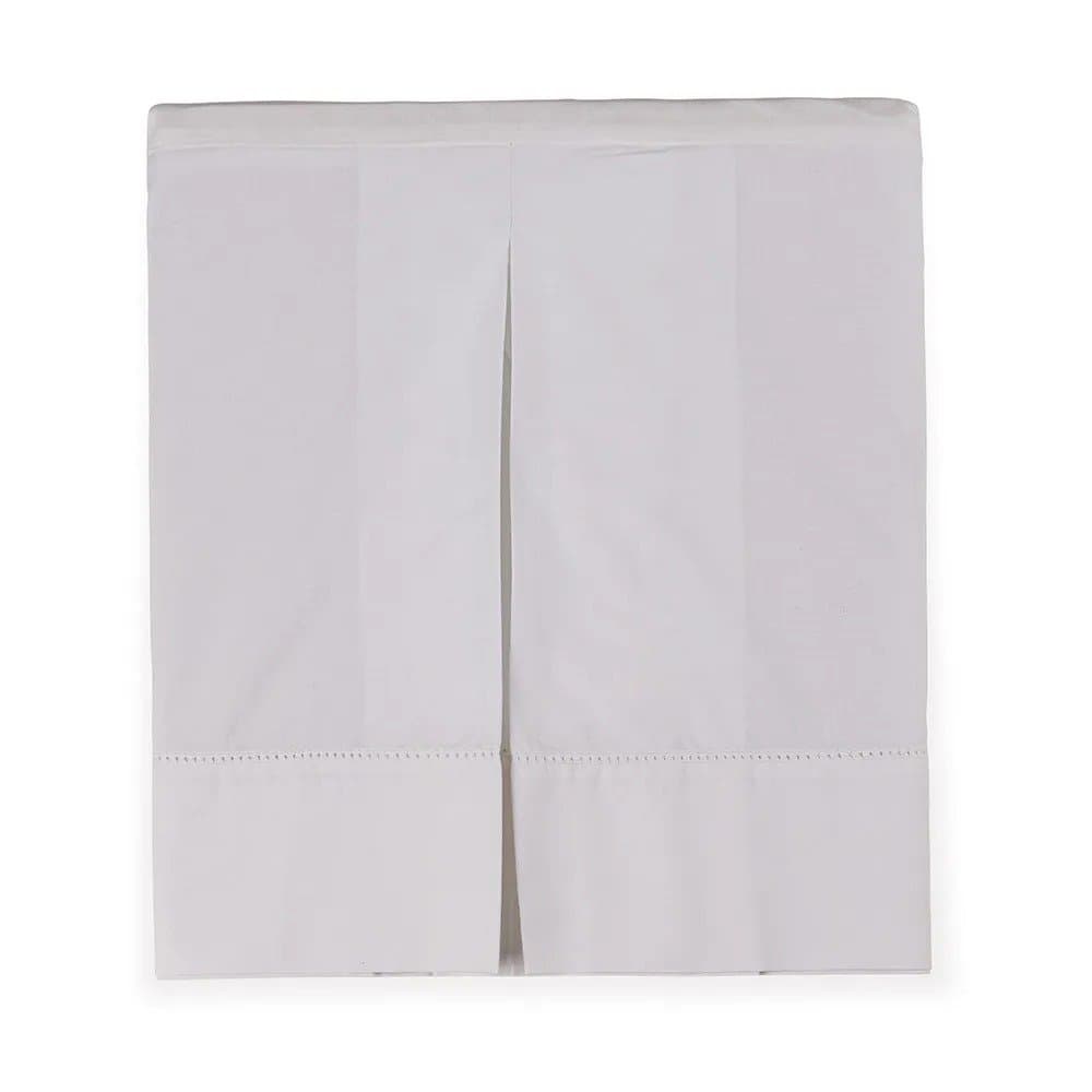 Saia Box Solteiro Tullia 200 Fios Trussardi Branco 1,00 x 2,00x0,35