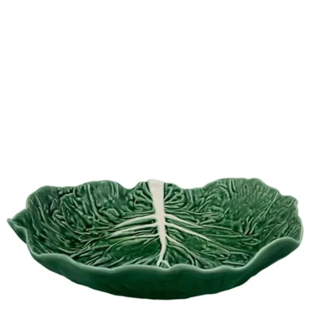 Saladeira de Cerâmica Bordallo Pinheiro Couve 32cm