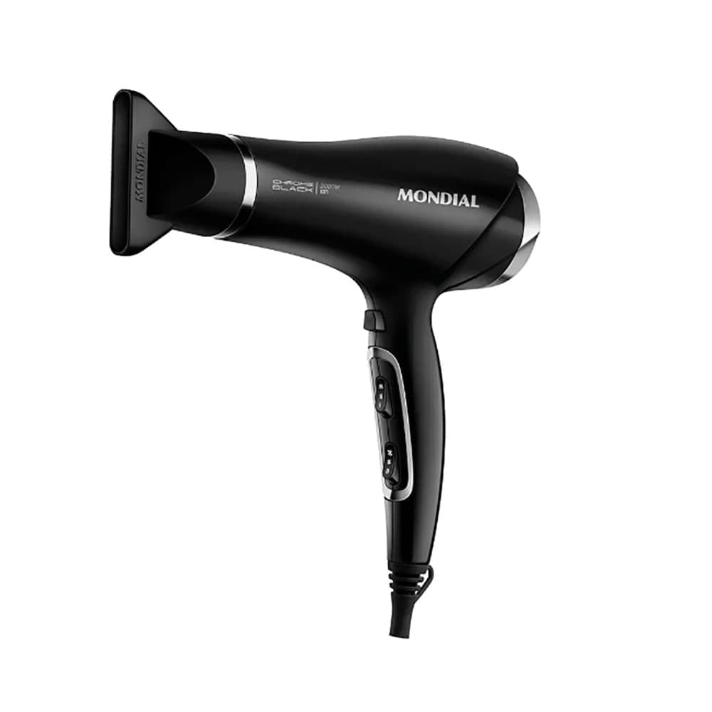 Secador de Cabelo Cromado Prata Scn-04 - Mondial