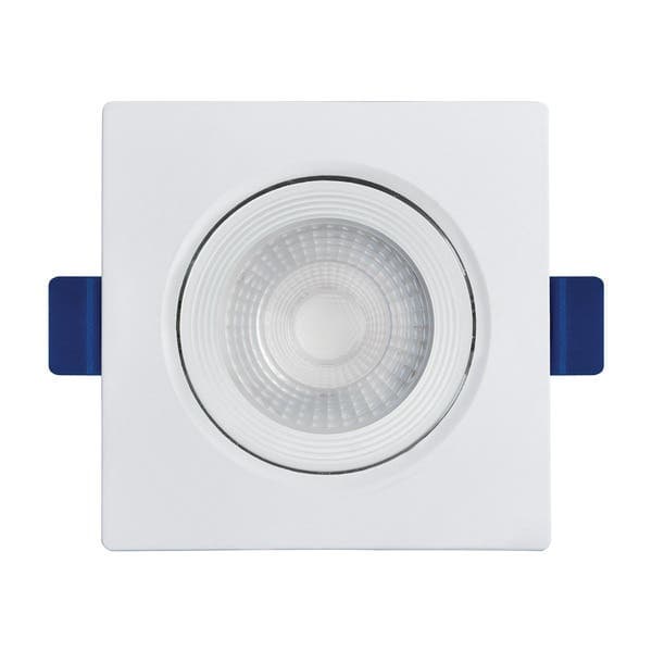 Spot Embutir Led Quadrado 5W Luz Branca Black+Decker Eco Branco