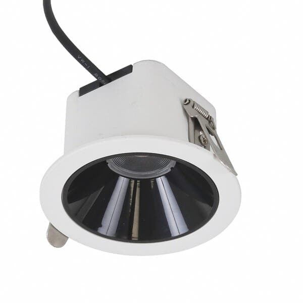 Spot Embutir Led Redondo 18W Luz Amarela Gaya Angel Eye Branco