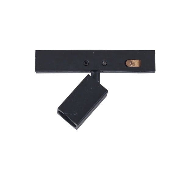 Spot para Trilho Magnético Com Led Amarelo Mini Gaya Preto 24V