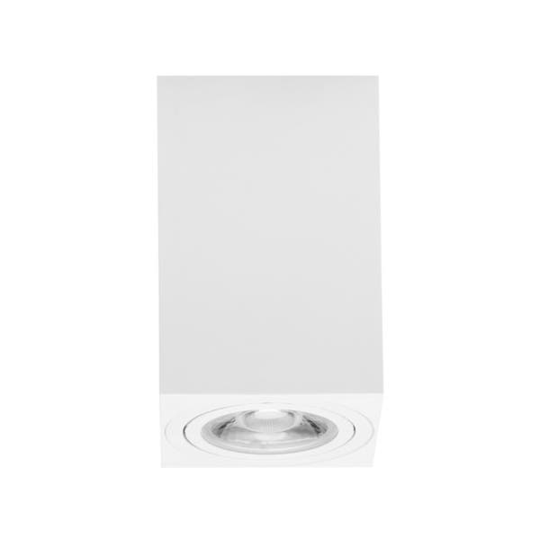 Spot Sobrepor Quadrado Dicróica Save Energy Branco