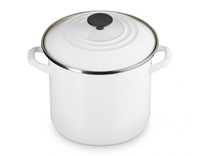 Stockpot 20cm Branco Pegador Fenólico Le Creuset
