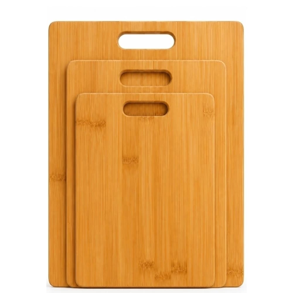 Tábua de Corte de Bambu 3pçs