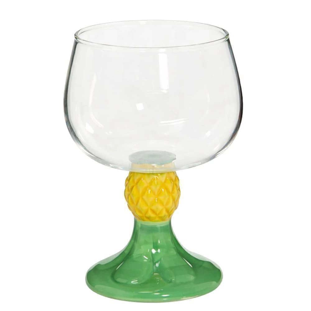 Taça de Vidro e Porcelana Frutti Pineapple 400ml
