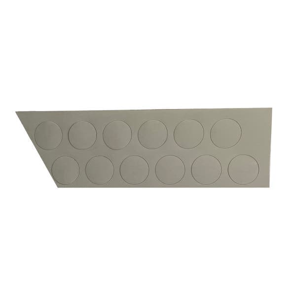 Tapa Furo Adesivo 12 Mm Areia Noronha Matt 12 Peças Sfor